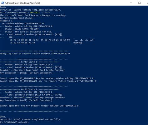 windows 7 piv no certificates found when inserting smart card|cannot authenticate due to incorrect piv.